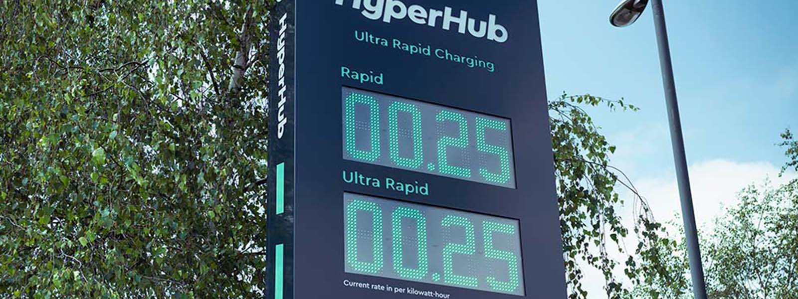 Display EV pricing on your price sign
